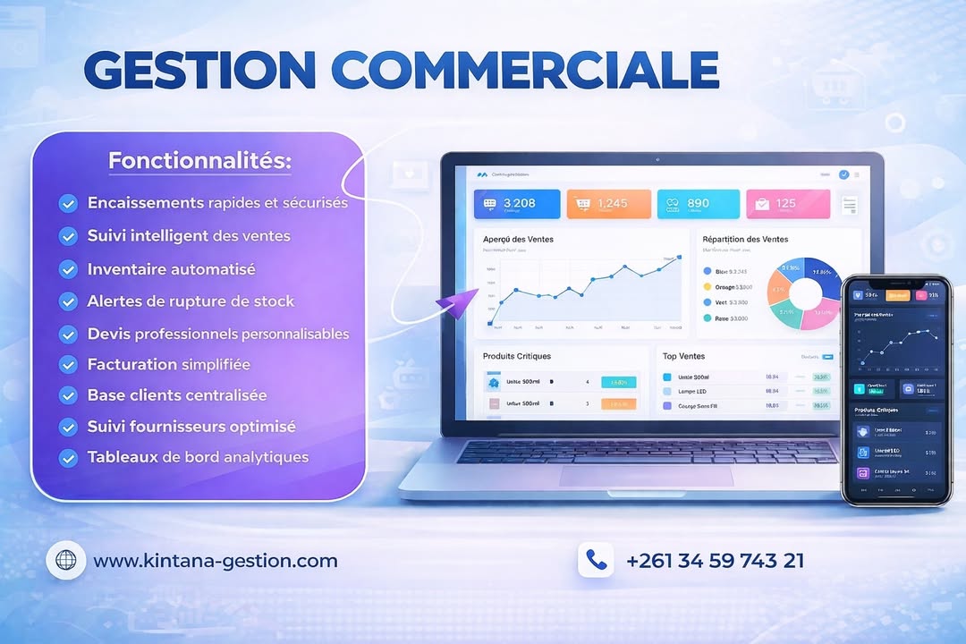 Mise en place et accompagnement en gesti
