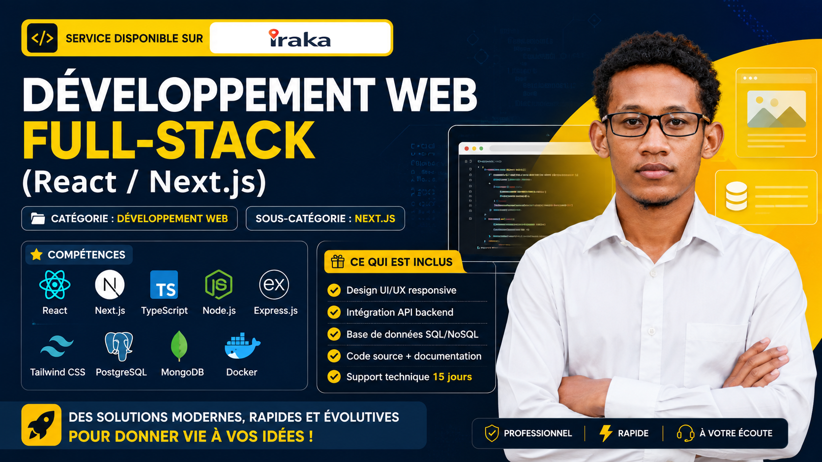 Développement Web Full-Stack (React / Ne